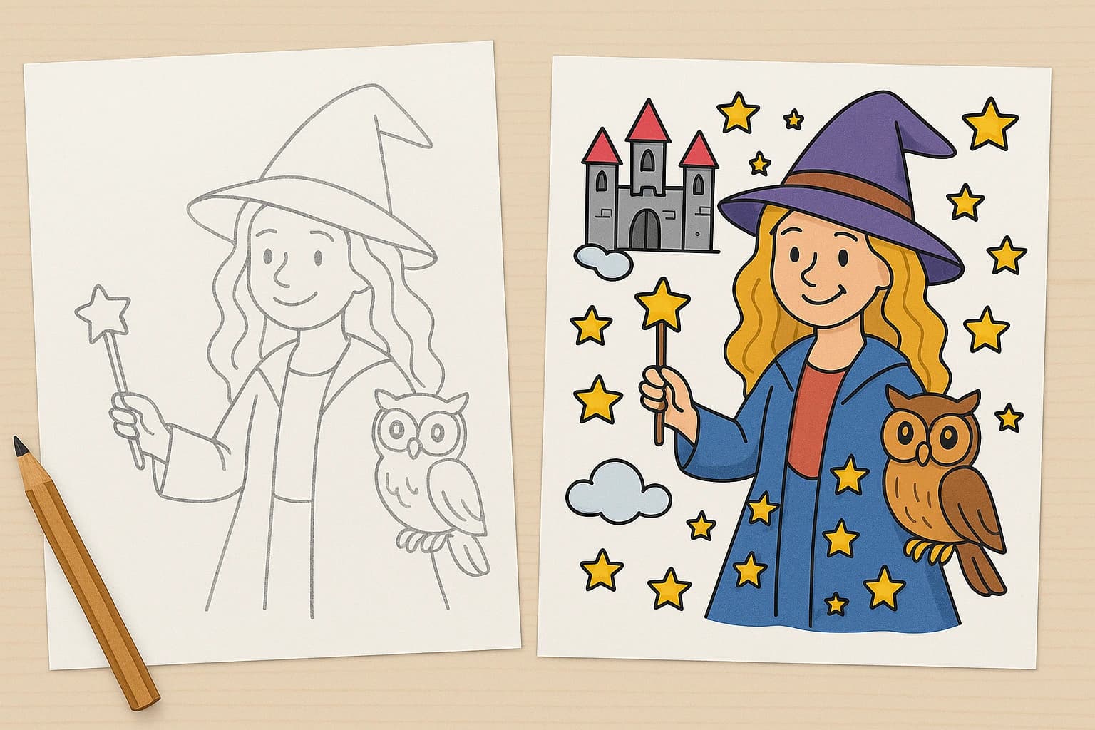 From Sketch to Coloring Page: How Artists Are Using Generators